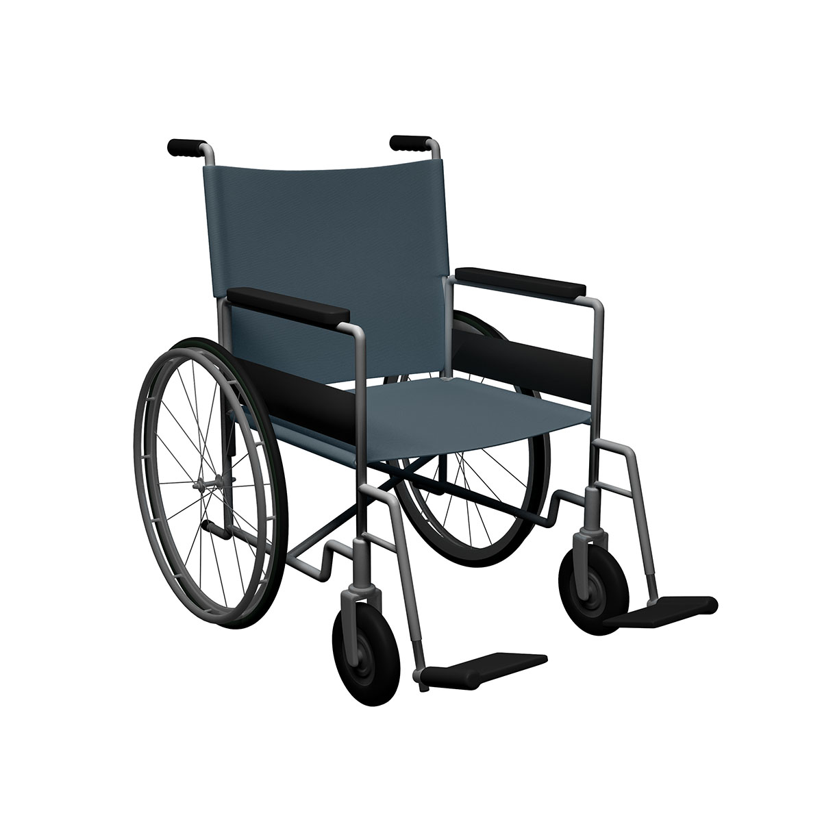 Wheelchair Standard Manual - Allboroone Medical Supply