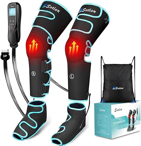 Sotion Air Compression Leg Massager W Heat