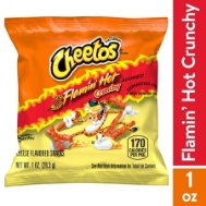 Cheetos Crunchy Flamin Flavored Snacks oz