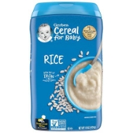 Gerber Single Grain Rice Baby Cereal