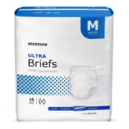 Mckesson Ultra Incontinence Briefs - Absorbent MD