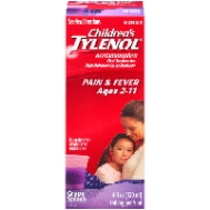 Children's Tylenol Pain + Fever Relief Liquid - Acetaminophen - Cherry